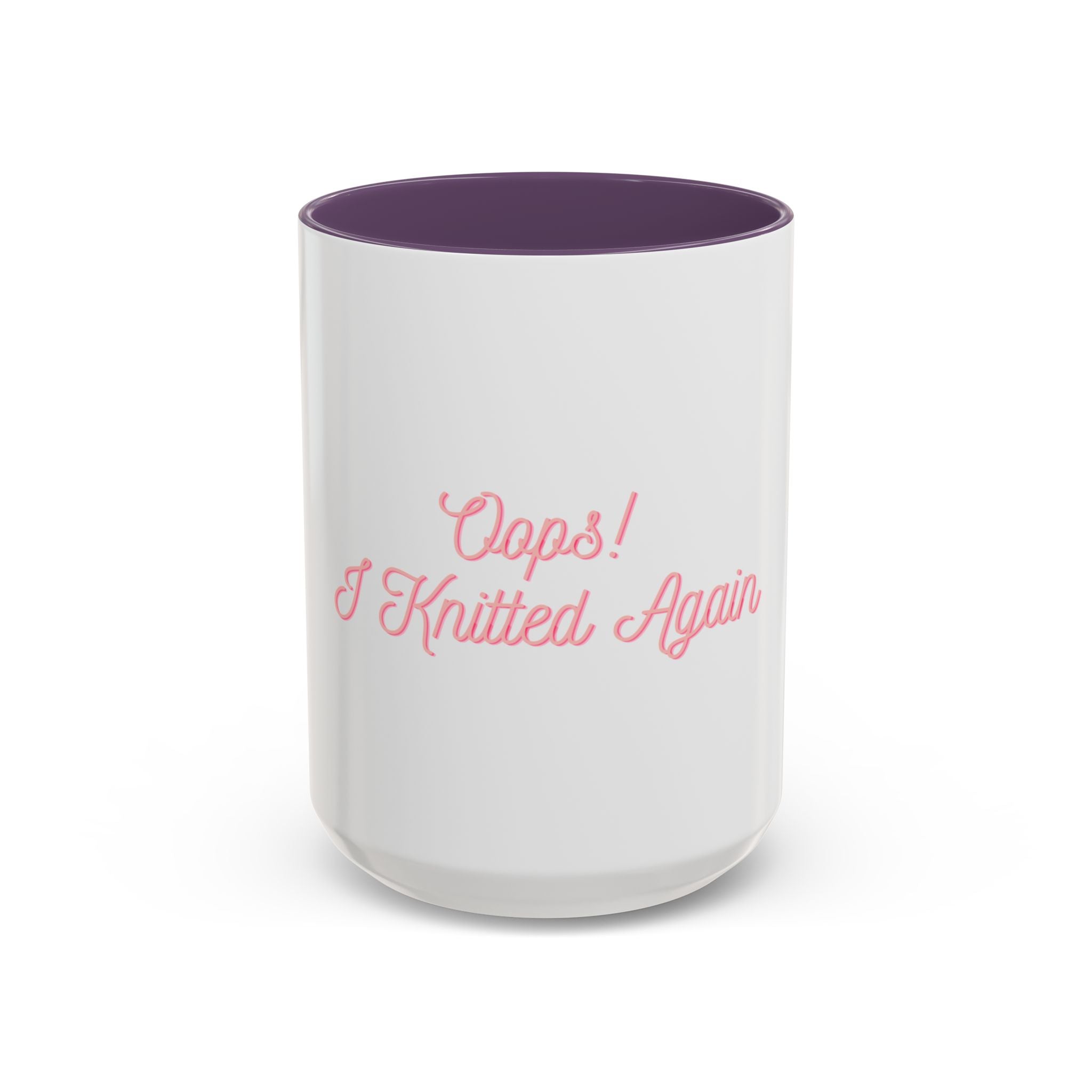 Oops! I Knitted Again mug